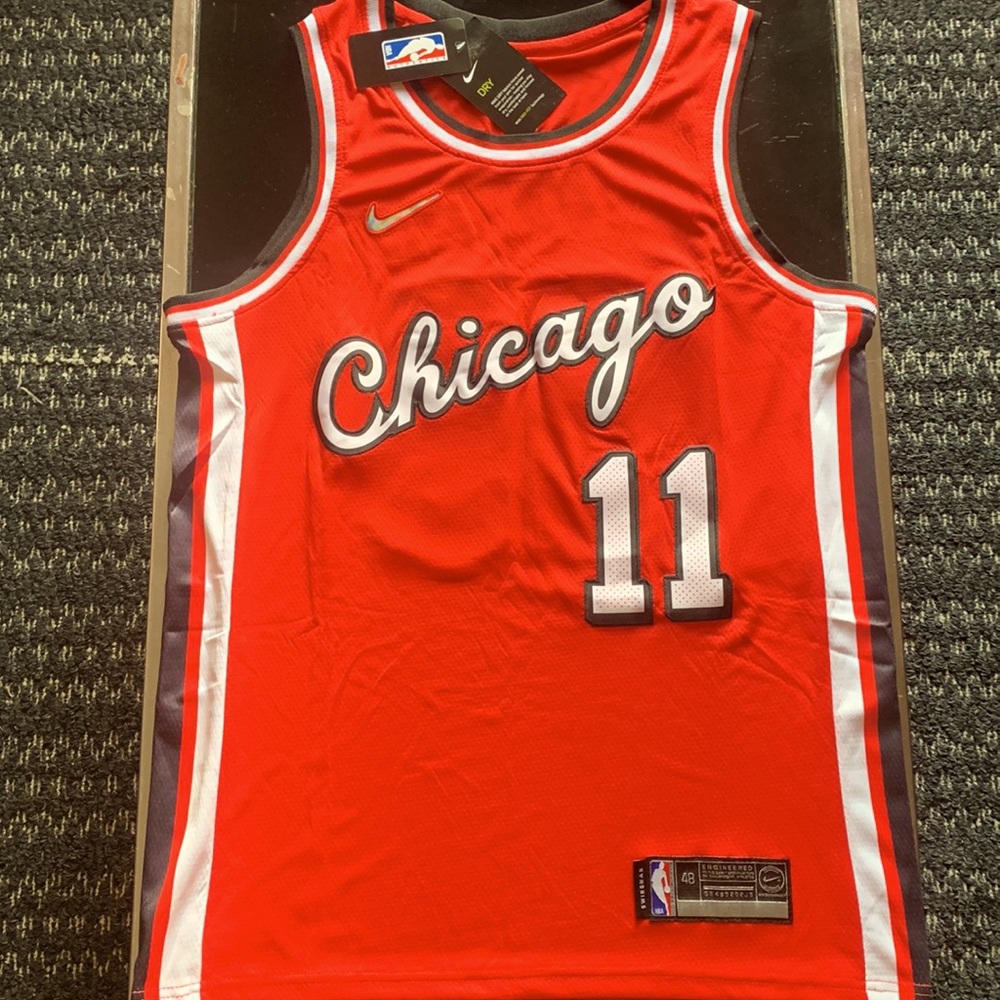 NBA Nike Swingman DeMar DeRozan Chicago Bulls City Edition Jersey